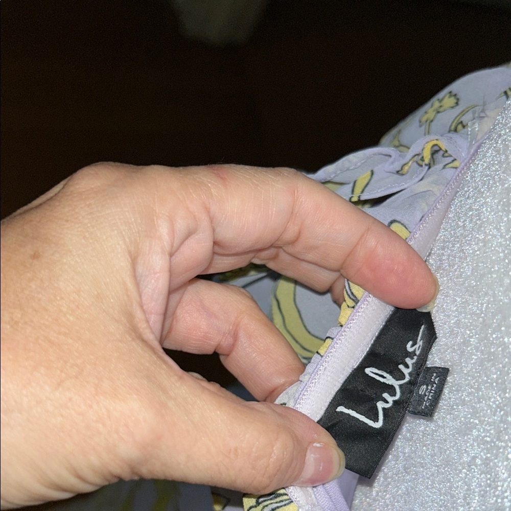 Lulu's Yellow Floral Backless Maxi Dress - Picture 8 of 8
